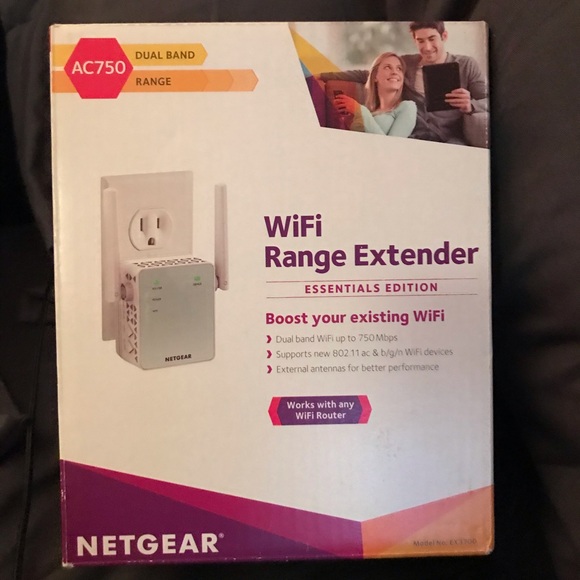 Range Extender 
Dual-band Essentials Edition, 750Mbps. - Picture 3 of 9